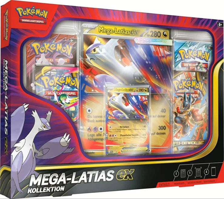 Pokémon Mega-Latias-ex Kollektion 🇩🇪