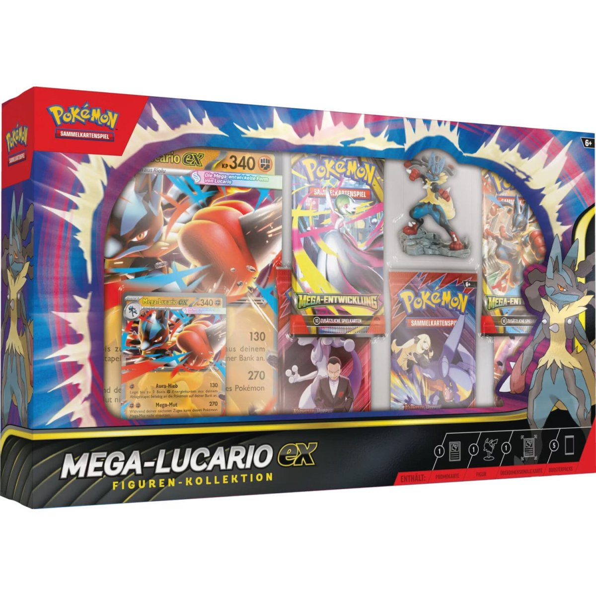 Pokémon Mega-Lucario Figuren-Kollektion 🇩🇪