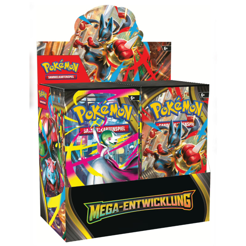 Pokémon ME01 Mega-Entwicklung Display 🇩🇪