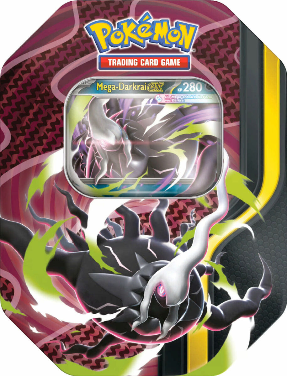 Pokémon Tin 131 – Mega-Darkrai-ex Tin-Box 🇩🇪 (Vorbestellung für den 16.09.2026)