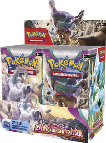 Pokémon – Karmesin & Purpur: Entwicklungen in Paldea 36er Display 🇩🇪