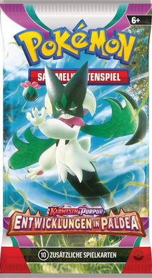 Pokémon – Karmesin & Purpur: Entwicklungen in Paldea Einzelbooster 🇩🇪
