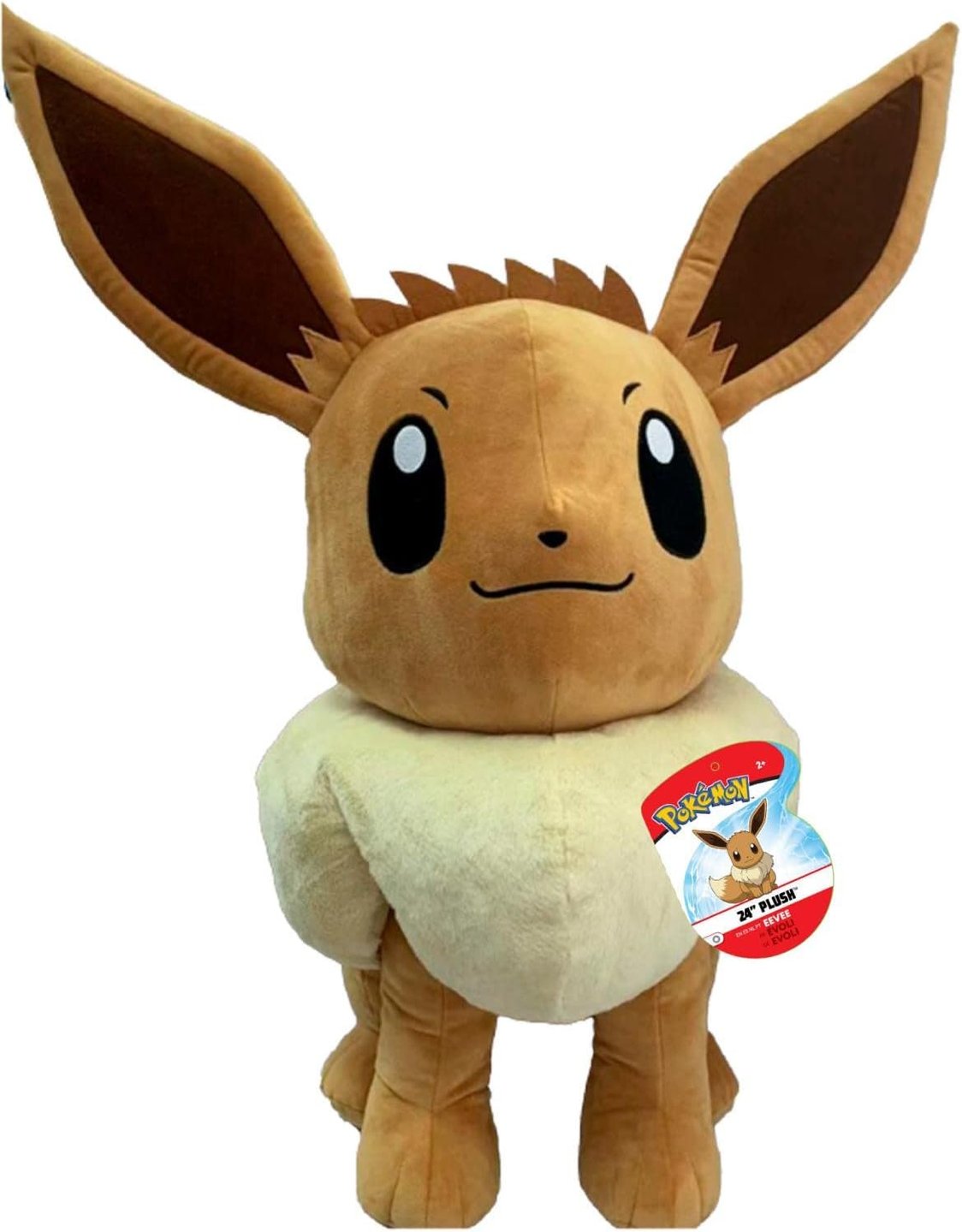 Pokémon Plüschfigur – Evoli 60 cm | Kuschelig & detailgetreu