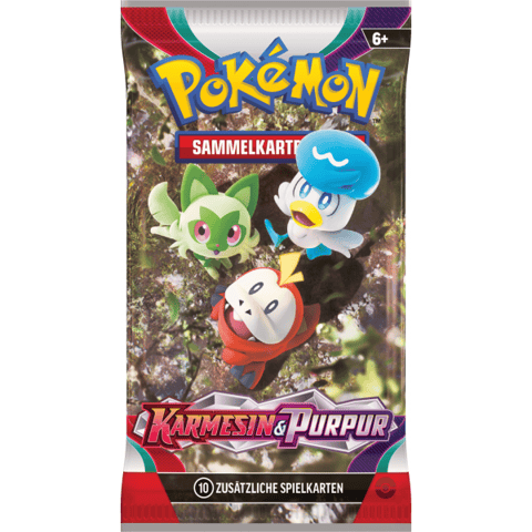 Pokémon – Karmesin & Purpur: Base Set Einzelbooster 🇩🇪