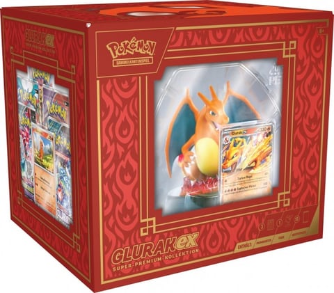 Pokémon Glurak ex Super-Premium-Kollektion 2024 🇩🇪
