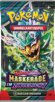 Pokémon Karmesin & Purpur: Maskerade im Zwielicht – Einzelbooster 🇩🇪