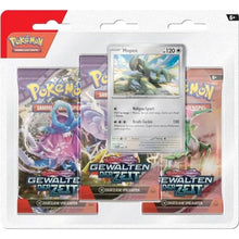 Pokémon Karmesin & Purpur: Gewalten der Zeit – 3-Pack Blister Mopex 🇩🇪