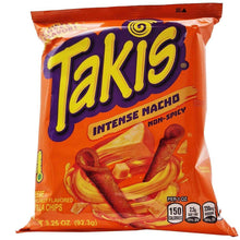 Takis Intense Nacho 92,3g (USA) – Gerollter Maissnack mit intensivem Nacho-Käse-Geschmack