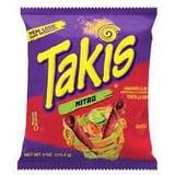 Takis Nitro 92,3g (USA) – Gerollter Maissnack mit Habanero-Limette-Kick & explosiver Schärfe