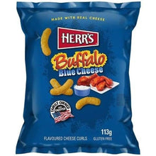 Herr’s Buffalo Blue Cheese Chips 113g – Würzig-scharfer Snack mit Blauschimmelkäse-Aroma