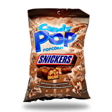 Candy Pop Popcorn mit Snickers – 149g | Popcorn trifft auf Erdnuss-Karamell-Schoko-Genuss