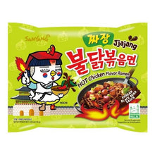 Samyang Buldak Jjajang 130g – Scharfe Instant Nudeln mit koreanischer Black Bean Sauce (Halal)