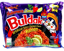 Samyang Buldak Habanero Lime 135g – Scharfe Instant Nudeln mit Limettennote (Halal)