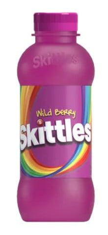 Skittles Wild Berry Drink 414ml – Erfrischungsgetränk mit beerigem Skittles-Geschmack