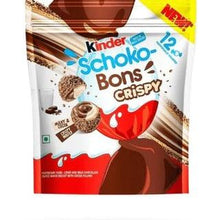 Kinder Schoko-Bons Crispy – 12 Stück (67g) | Knusprige Schoko-Pralinen mit Haselnusscreme
