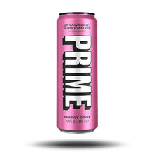 Prime Energy Drink Strawberry Watermelon 355ml – Zuckerfreier Energy-Drink mit Erdbeer-Wassermelone-Geschmack
