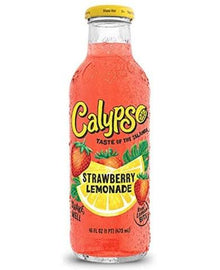 Calypso Ocean Strawberry Lemonade 473ml – Erfrischende Zitronen-Erdbeer-Limonade mit Tropenfeeling