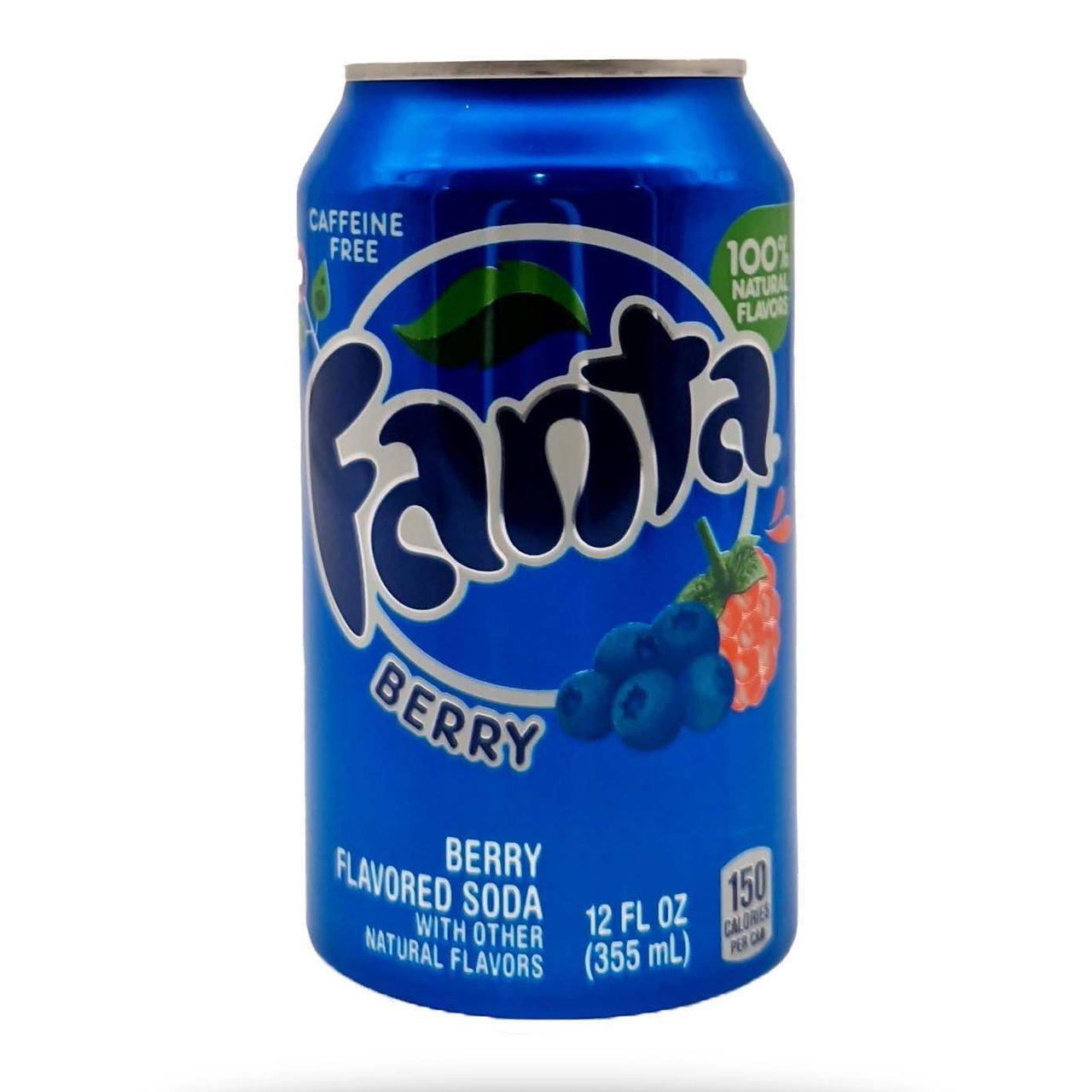 Fanta Berry 335ml – Der beerig-fruchtige Geschmack aus den USA!