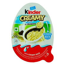 Kinder Creamy 19g – Zartschmelzende Milchcreme mit knusprigen Waffelstückchen