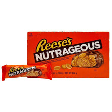 Reese's Nutrageous 47g – Erdnussbutter-Riegel mit knackigen Nüssen & Schokolade