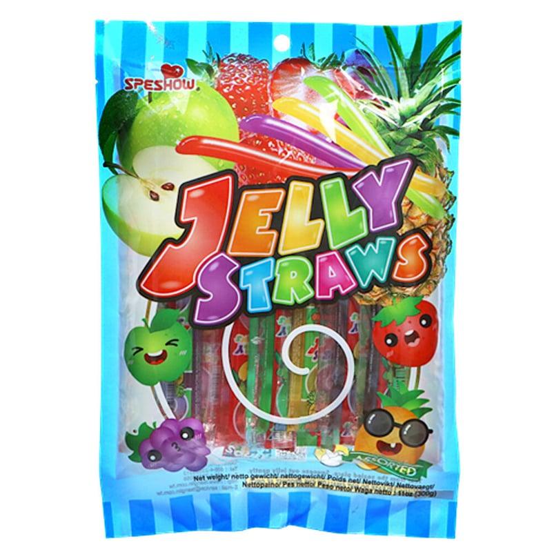 Speshow Jelly Straws 300g – Fruchtiger Jelly-Snack zum Quetschen & Genießen!