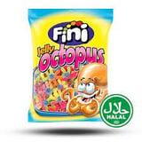 Fini Jelly Octopus 75g (Halal) – Bunte Fruchtgummis in Oktopus-Form für Naschspaß mit Meeresfeeling