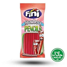 Fini Strawberry Pencils 75g (Halal) – Süße Erdbeer-Pastellrollen mit Fruchtgeschmack