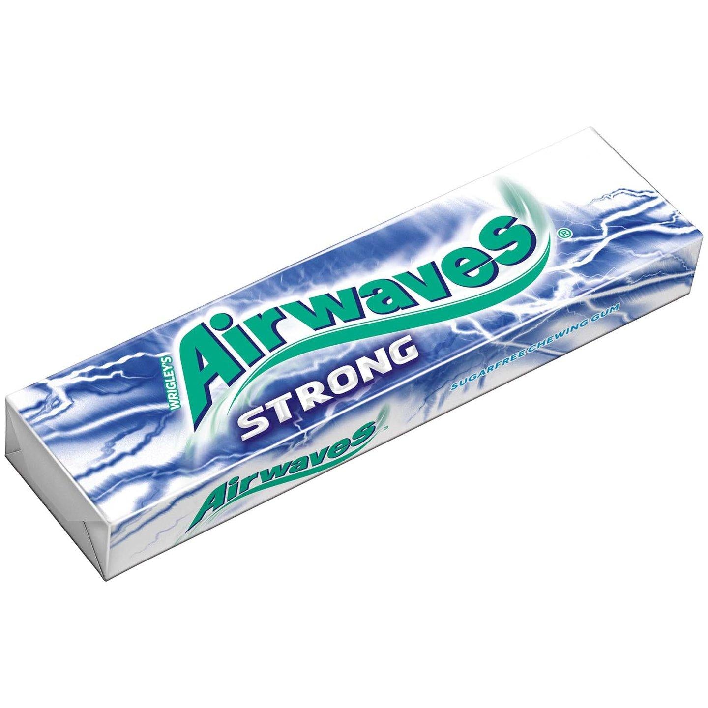 Airwaves Strong – Intensiver Kaugummi für frischen Atem und langanhaltende Erfrischung